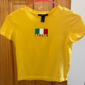 forever 21 italia crop top <3